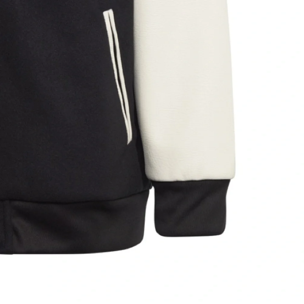 Adidas women’s Black and White Varsity Jacket - Picture 5 of 5